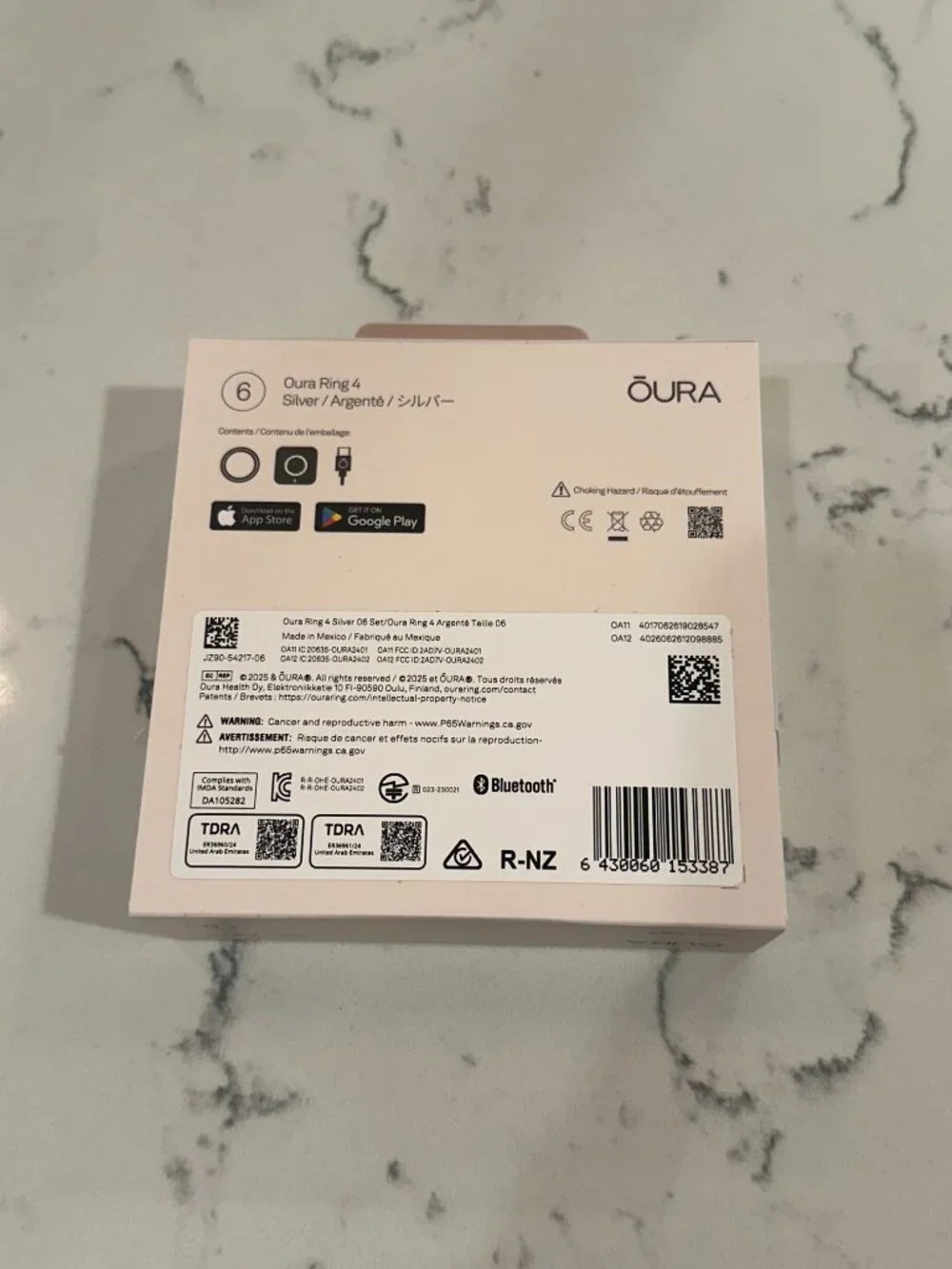 BRAND NEW Oura Ring Size 6